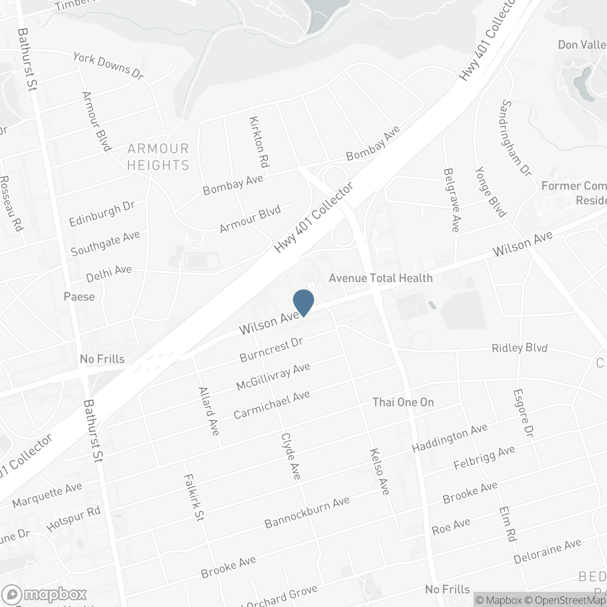 1803 - 265 RIDLEY BOULEVARD, Toronto, Ontario M5M 4N8